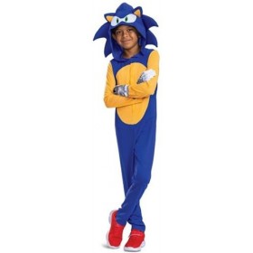 Sonic The Hedgehog Costume de carnaval pour enfant de 4 à 6 ans