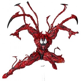Holludle Rouge Cletus Kasady Venom Carnage Le Amazing Spiderman Jouets pour Héros Inverse Articulations Figurine D’Action Mob