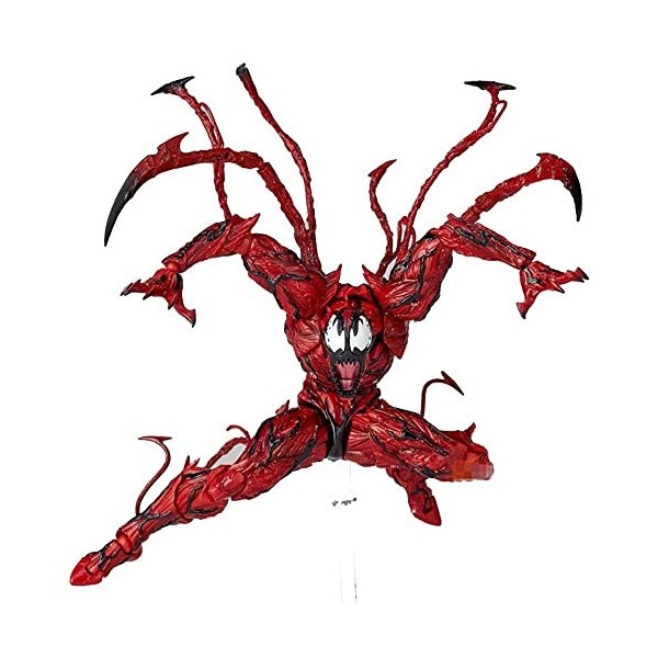 Holludle Rouge Cletus Kasady Venom Carnage Le Amazing Spiderman Jouets pour Héros Inverse Articulations Figurine D’Action Mob