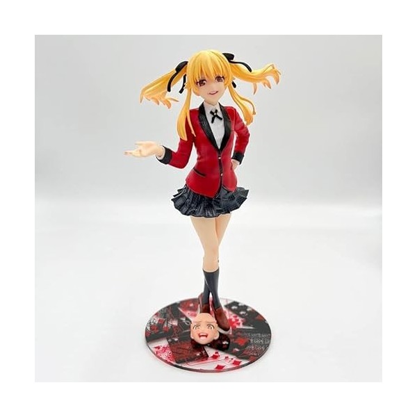 ENLAIR Modèles de personnages danime Artfx J Kakegurui - Figurine Meari Saotome - Figurine daction Mary Saotome/Jabami Yume