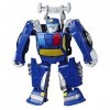 Transformers Playskool Rescue Bots Academy - Robot Secouriste Chase de 11 cm - Jouet Transformable 2 en 1
