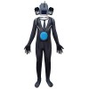 CKCKTZ Skibi-dis Costume dHalloween pour enfant TV homme caméraman garçon jeu vidéo cosplay combinaison pour 5-12 ans 9-10 