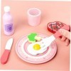 Toyvian 1 Jeu Vaisselle De Simulation Jouets De Nourriture pour Le Dîner Accessoires De Cuisine pour Tout-Petits Jouet De Ste