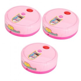 Toyvian 3 Pièces Simulation Robot De Nettoyage Enfants Mini Éducatif pour Enfants Jeu De Rôle Robot Aspirateur Enfants Enfant