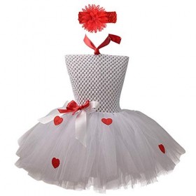 IMEKIS Déguisement Halloween Citrouille Fille Fantaisie Âge de Pierre Cavegirl Robe Princesse Noël père Noël Renne Girafe Tul