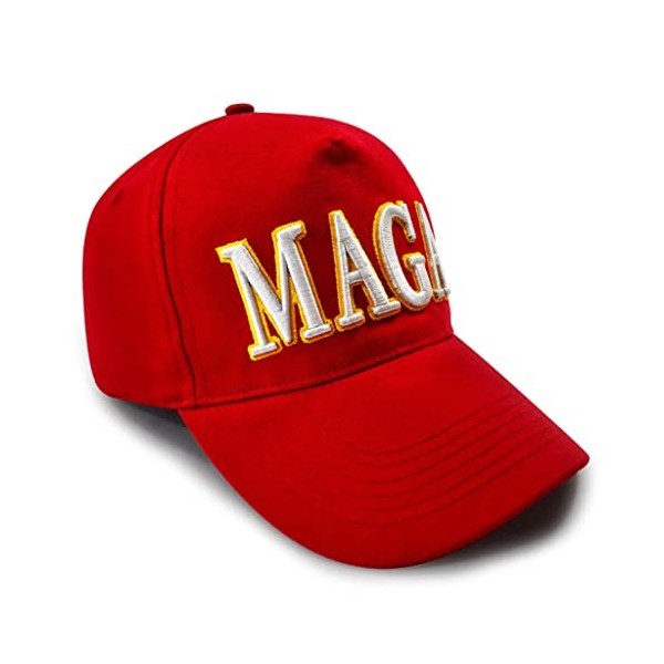 eBoutik - Chapeau fantaisie MAGA – Make America Great Again Red Hat – Accessoire de costume de cerf Trump – Halloween, déguis