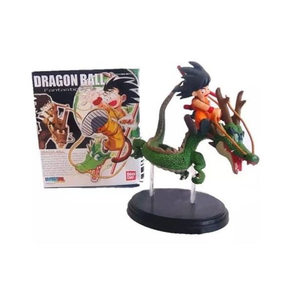 Enfant Sun Goku avec Shenron Anime Figurine Dragons Balls Action Figurine Jouet Modèle