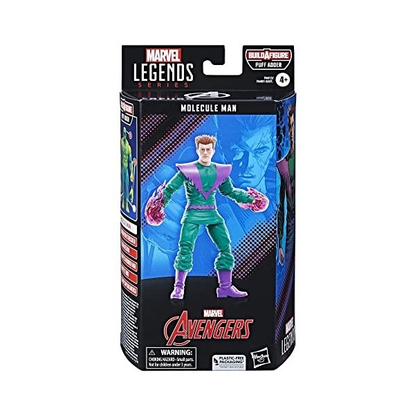 Marvel Hasbro Legends Series: Molecule Man des Bandes dessinées Classiques, Figurine articulée de 15 cm