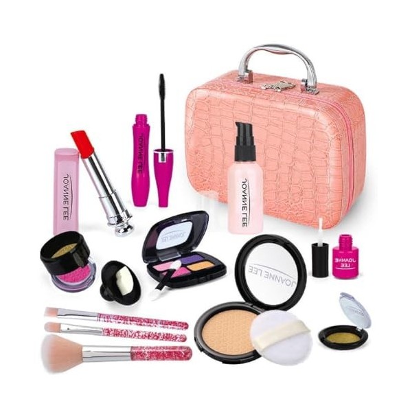 Jouet pour Filles Maquillage Princesse pour Enfants Jouet Table Déguisement pour Tout-Petits 4 À 5 À 6 Ans Jeu Rôle pour Fill