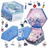 Disney Calendrier de LAvent 2023 Enfant Stitch Bijoux Advent Calendar Bracelet Charms Stitch Mickey Minnie Animaux Stitch B