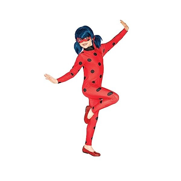 Rubies Costume et masque pour les yeux pour enfant Miraculous Ladybug