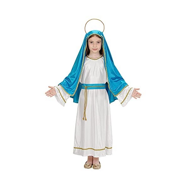 "HOLY MARY" robe, belt, headpiece, halo - 116 cm / 4-5 Years 