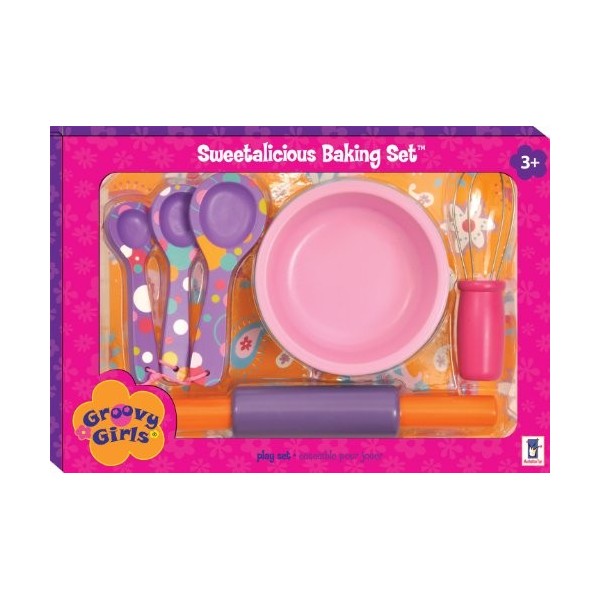 Manhattan Toy - 147500 - Jeu dImitation - Groovy Girls - Ensemble Pâtissier Sweetalicious