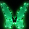 Silom Ailes de fée lumineuses pour filles et femmes, ailes dange scintillantes à LED pour adulte, costume dHalloween et de 