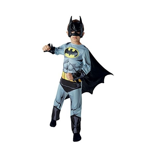 Rubies-déguisement officiel - Warner - Déguisement Pour Enfant Classique Batman Comic Book - Taille L- I-610778L
