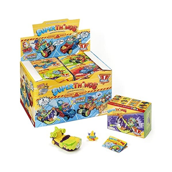 SUPERTHINGS RIVALS OF KABOOM- Figurines de Collection, PST6D068IN00, Multicolore