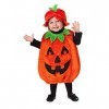 amscan 9907328 Child Pumpkin Patch Cutie 3-4 ans Mixte Enfant, Orange
