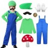 Raveparty Costume de cosplay pour enfant et adulte - Costume de carnaval - Costume dHalloween pour cosplay, carnaval, fête, 