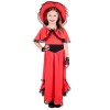 Fun Shack Deguisement Scarlett O Hara Enfant, Costume Carnaval Fille Taille M
