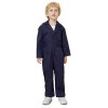 TopTie - Combinaison de travail pour enfant, costume de vol pour tout-petits, costume de mécanique, bleu marine, 7-9 ans