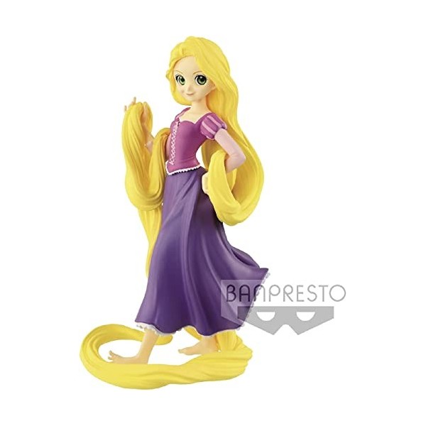 Figurine - Disney - Characters Crystalux - Raiponce - 16 cm