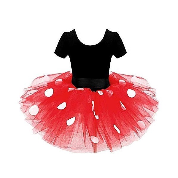 Inception Pro Infinite Costume Topolina - Robe - Costumino - Minnie - Body - Carnaval - Halloween - tutu - tulle - Serre-tête