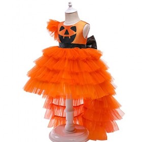Xiaojiu DéGuisement Enfant Fille Robe Sorciere Fille,Deguisement Halloween Fille 2 Ans Robe De Chambre Fille 10 Ans Déguiseme