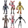 RULANSH FNAF Jeu de figurines articulées - Poupées à collectionner - Cadeaux pour tous les enfants - Décorations de gâteau - 