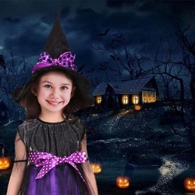 Gohytal Costume de sorcière licorne squelette - Costume dHalloween pour fille - Costume dHalloween - Jeu de rôle - Cosplay 