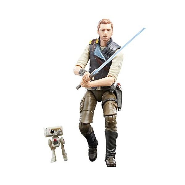 Hasbro The Black Series Cal Kestis Figurine daction Environ 15 cm à Collectionner Star Wars Jedi : Survivor, Jouet à parti