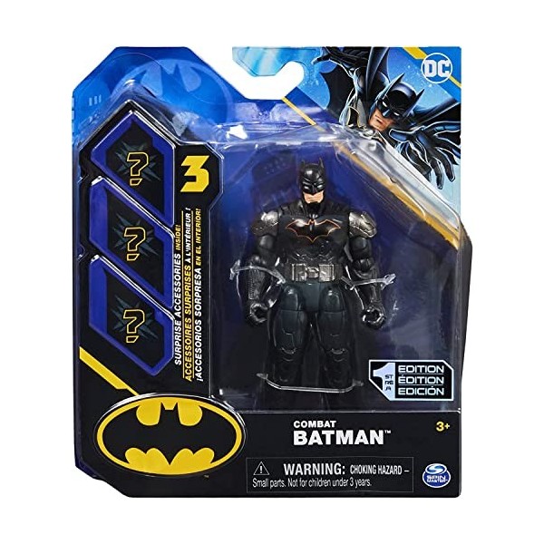 Spin Master Batman Combat Action Figure 10 Cm + 3 Surprises