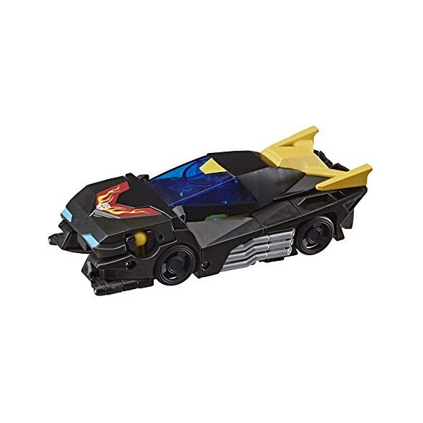 TRANSFORMERS Bumblebee Cyberverse Adventures - Robot Action Stealth Force Hot Rod 13,7 cm - Jouet Transformable 2 en 1