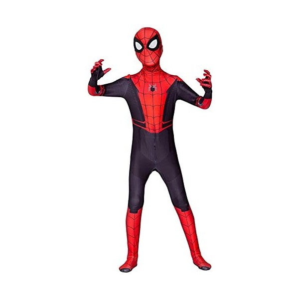 GUOHANG Déguisement Spiderman pour Enfants Unisexe Adultes Enfant Halloween Cosplay Superhero Jumpsuit 3D Imprimé Lycra Spand