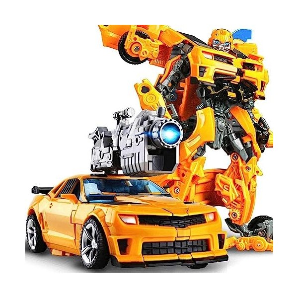 Transformers Toys Bumblebee, Sky Warrior, Wire Rope Warrior, jouet de transformation fait à la main, modèle de robot King Kon