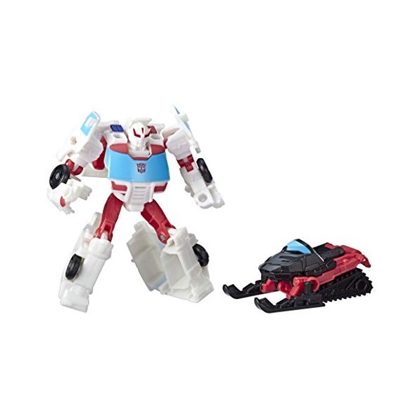 Hasbro Transformers - Cyberverse Autobot Ratchet avec Spark Armor, se Combine avec Blizzard Breaker pour se développer et sa