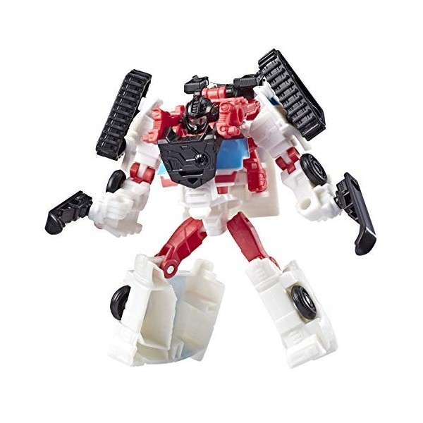 Hasbro Transformers - Cyberverse Autobot Ratchet avec Spark Armor, se Combine avec Blizzard Breaker pour se développer et sa