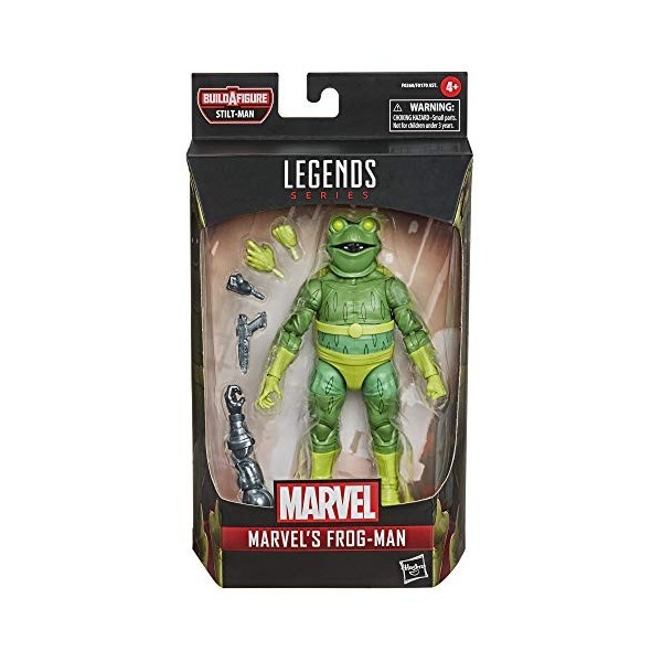 Marvel Spider-Man Legends Figurine Marvels Frog-Man 15cm - Edition Collector F0260 Taille Unique