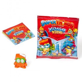 SUPERTHINGS Kazoom Kids – Boîte de 50 One Packs avec des Figurines de la série Kazoom Kids. Chaque enveloppe Contient 1 Super