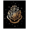 SaoTi Couverture Coralina Harry Potter 120 x 150 cm, bouclier, personnages, différents modèles et couleurs bouclier fond rou