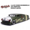 Jada DC Bombshells Hollywood Rides 1/24 1951 Mercury métal avec Figurine Harley Quinn