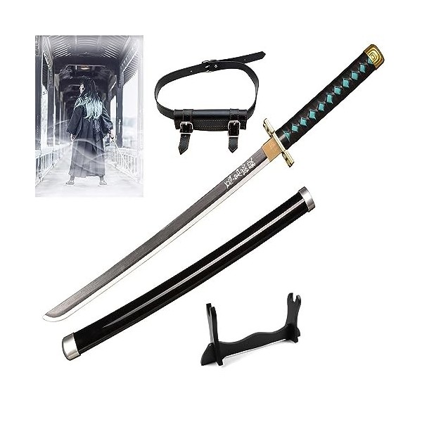 Halloween Cosplay Accessoire Épée De Samouraï, Lame De Bambou Katana Tokitou Muichirou Demon Slayer Sword, Fans DAnime Objet