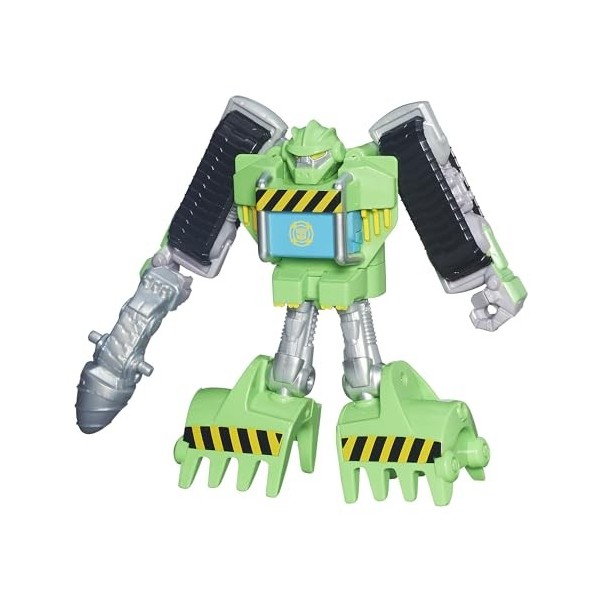 Playskool Heroes Transformers Rescue Bots Energise Boulder The Construction-bot Figure
