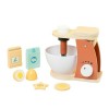 Amagogo Accessoires de Cuisine de Jeu en Bois, Jouets de Simulation de Petits appareils, Jouets Montessori interactifs dappr