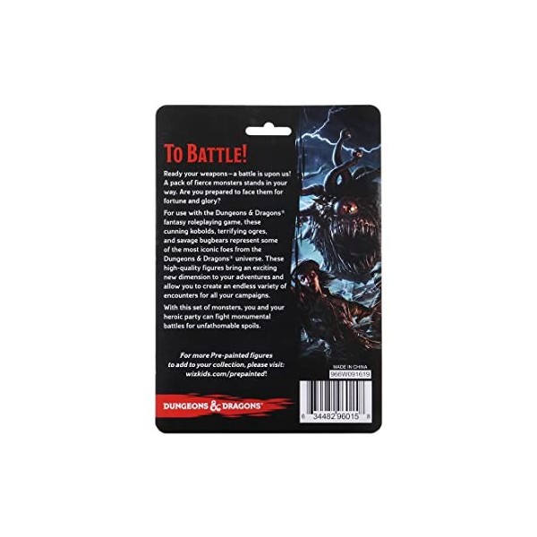 WizKids D&D Icons of The Realms Miniatures 6-Pack Monster Pack: Cave Defenders