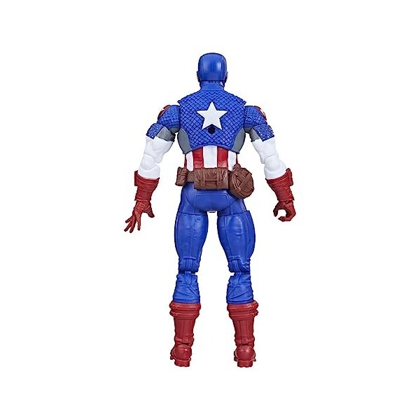Hasbro Marvel Legends Series: Ultimate Captain America des Bandes dessinées Classiques Marvel Ultimates, Figurine articulée d