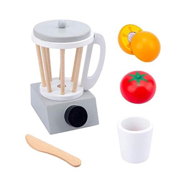 Pppby Jouet Enfant 2 Ans Cuisine Et Pâtisserie en Bois Accessoires De Cuisine pour Enfant Couverts Et Ustensiles De Cuisine G