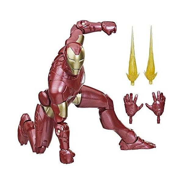 Marvel Hasbro Legends Series: Iron Man Extremis des Bandes dessinées Classiques, Figurine articulée de 15 cm
