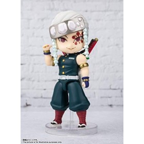 Demon Slayer: Kimetsu no Yaiba Bandai Tamashii Nations Figuarts Mini Action Figure Uzui Tengen 10 cm Taille Unique