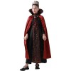 ZHIYUEE Costume de Vampire Halloween Filles Vampire Robe Cape Collier pour Halloween Gothique Reine Royale des Vampires Enfan