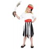 Pirate Girl Costume, Black & White